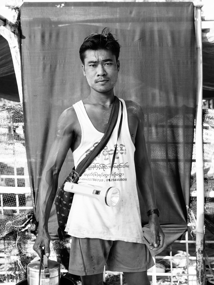 The fishermen of Ngapali Beach
