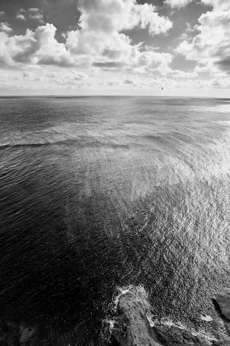 Javea coast and sea.