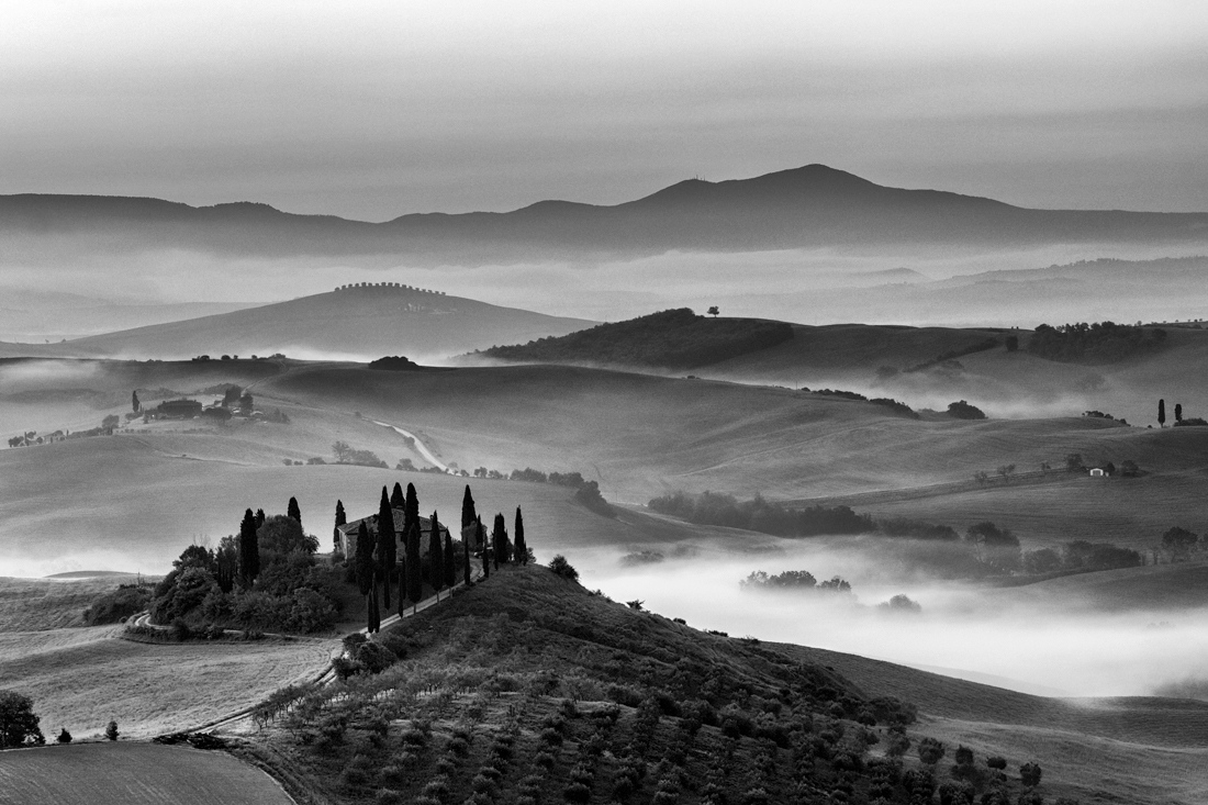 The Day Awakes In Tuscany