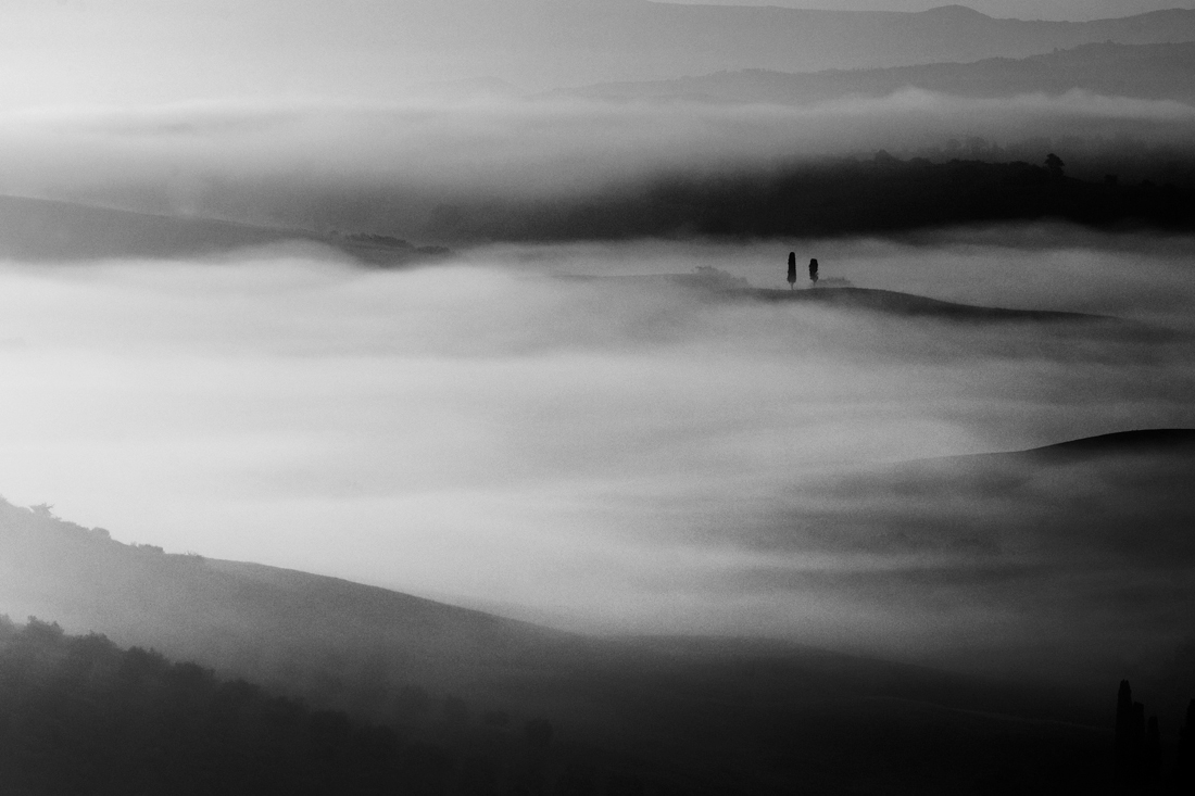 The Day Awakes In Tuscany