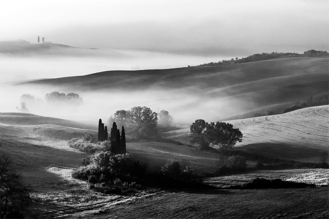 The Day Awakes In Tuscany
