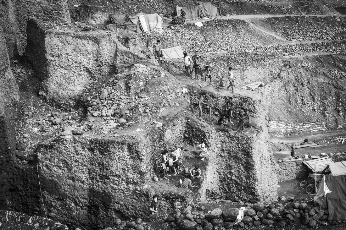 Jade mining