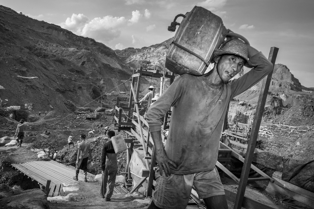 Jade mining
