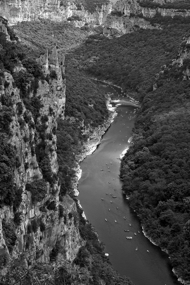 Landscape Gorge de Ardeche