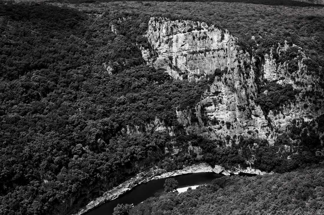 Landscape Gorge de Ardeche