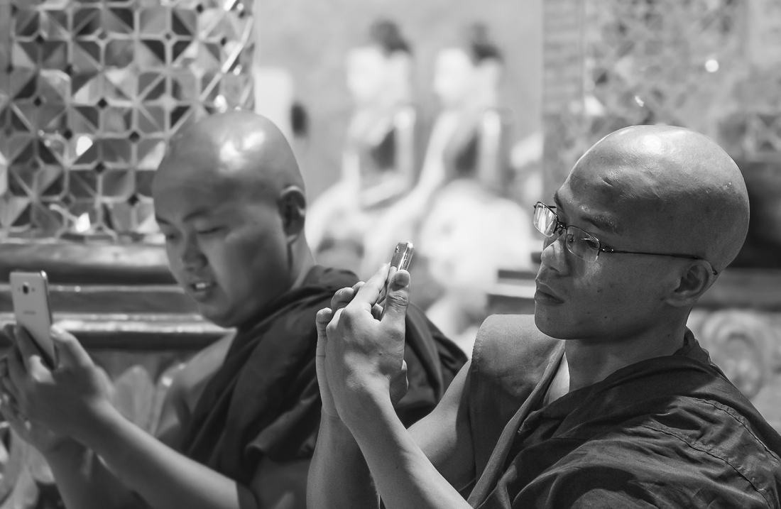 Buddhist way of life in Myanmar