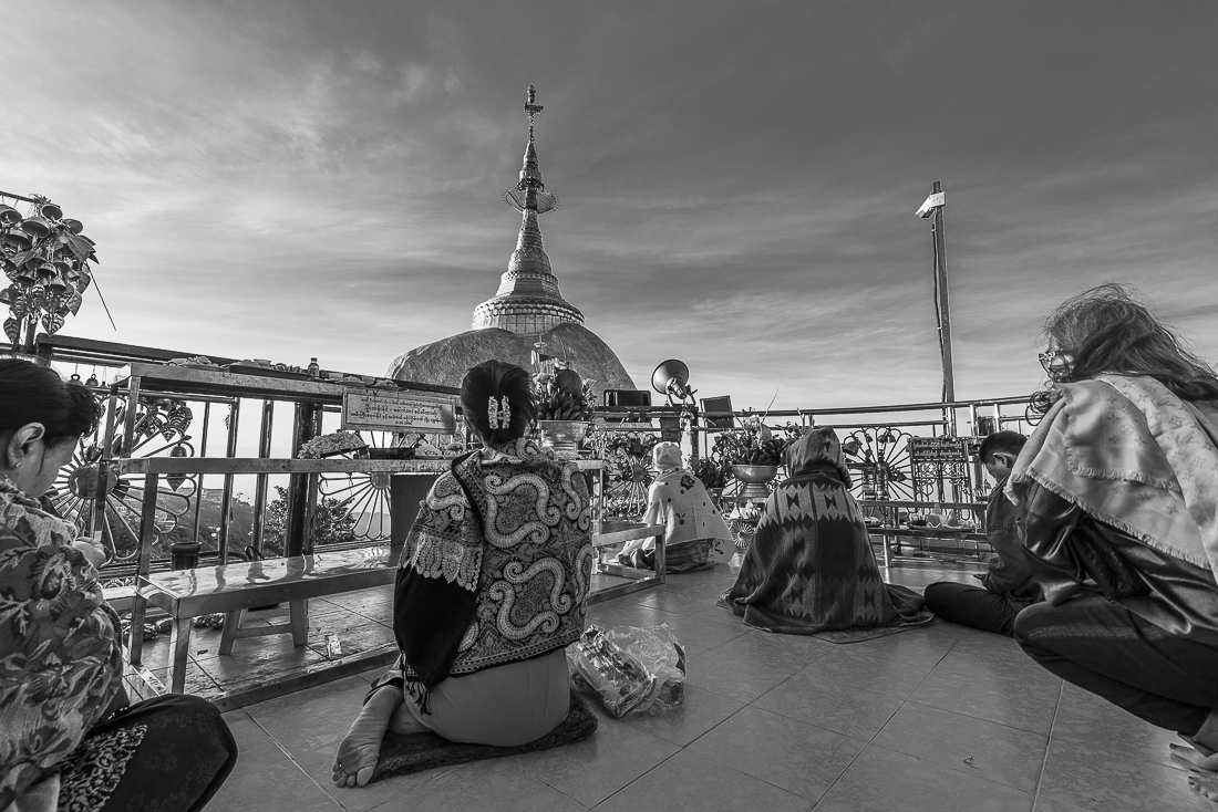Buddhist way of life in Myanmar