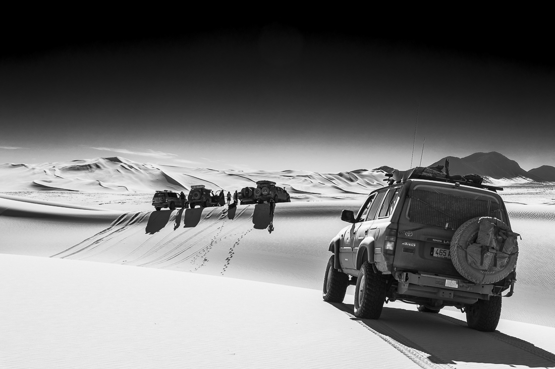 Light effects in Sahara
