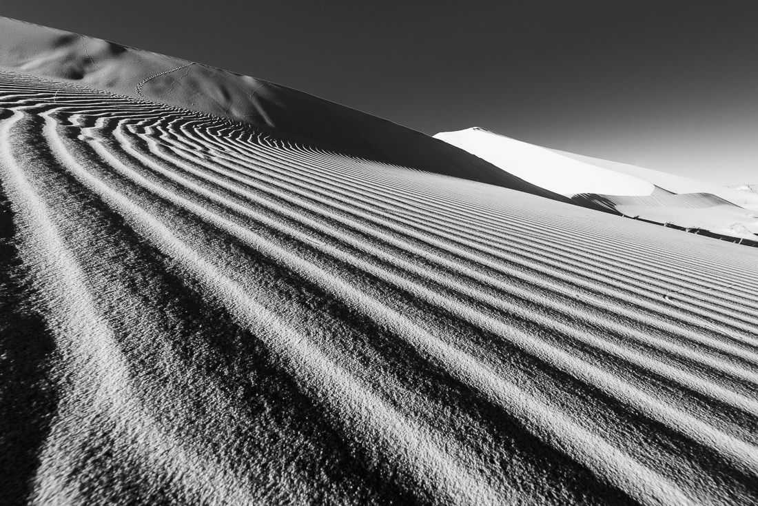 Light effects in Sahara
