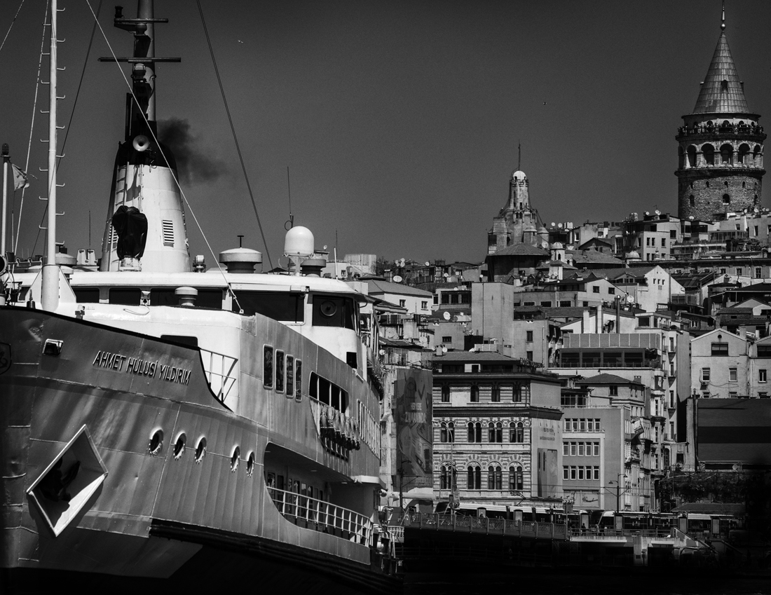 Istanbul Ferry and City 
