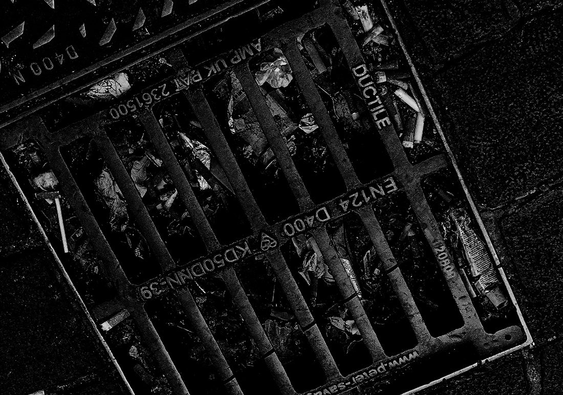 I was born by a back alley.