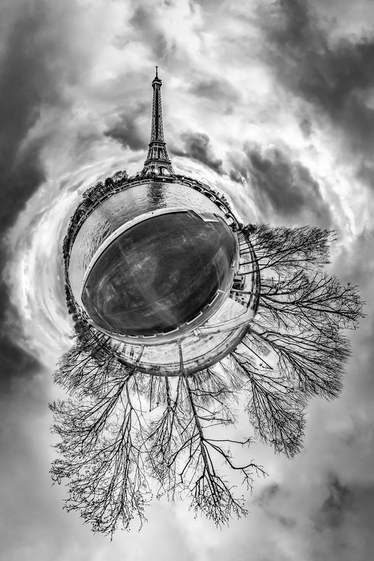 Tiny Planet-sur-Seine