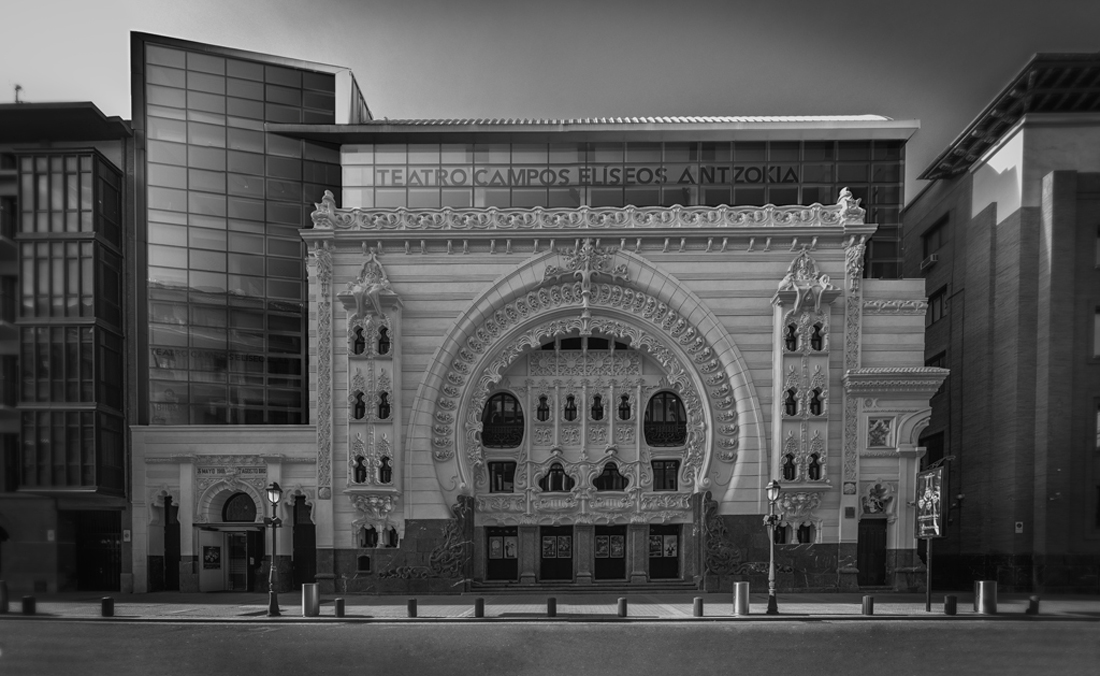 Theater in black