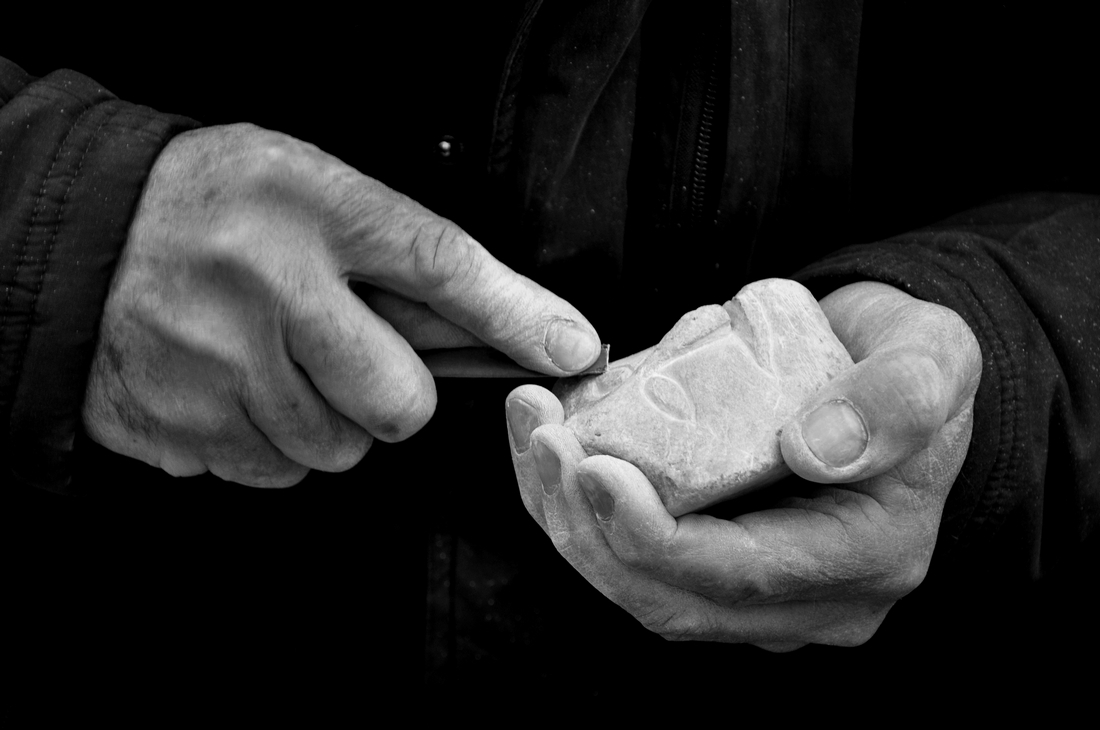 With the Hands