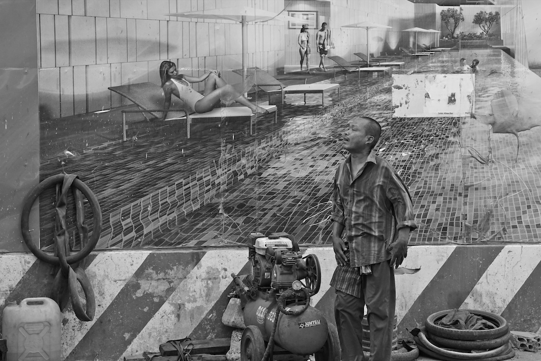 Ads and Street Art in Phnom Penh, Cambodia