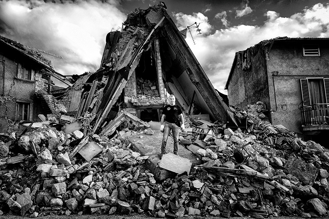 After the earthquake in central Italy