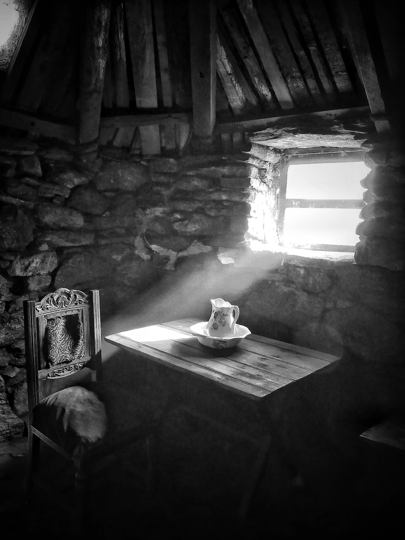 Come, sit by the window.