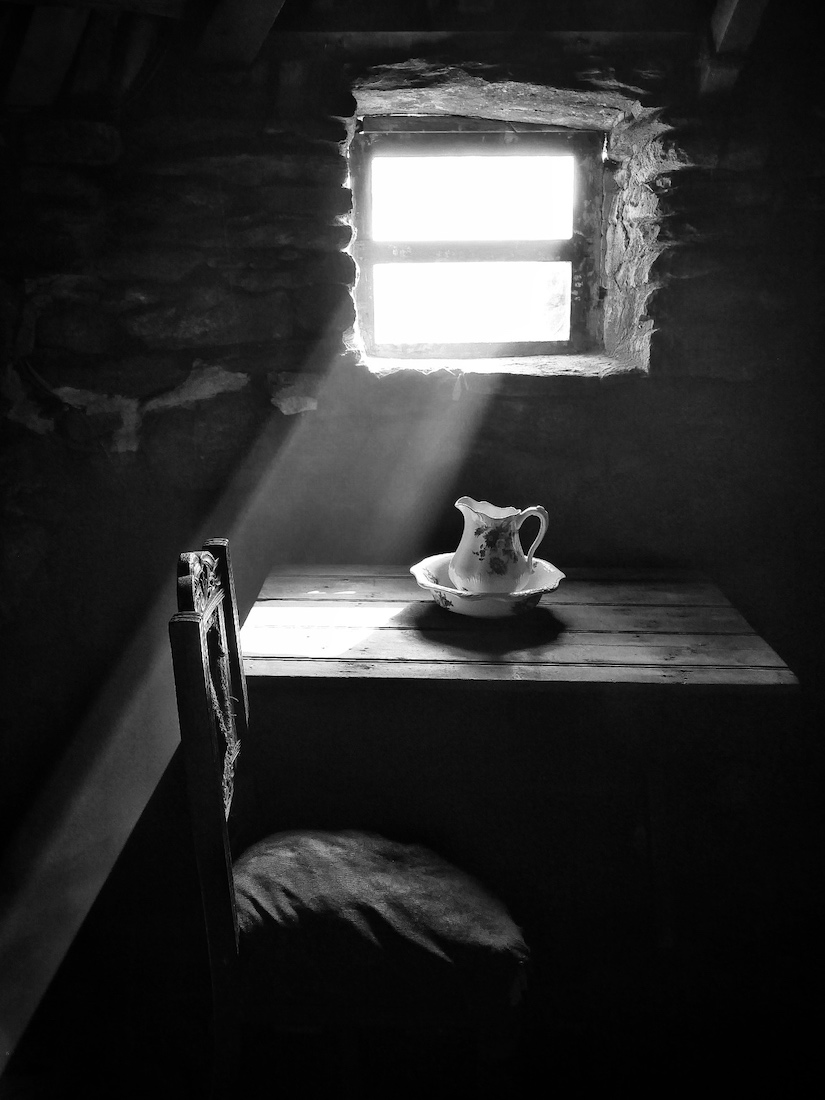 Come, sit by the window.