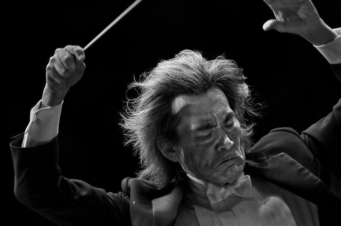 Richard Wagner's Valkyrie in close-ups by conductor Kent Nagano