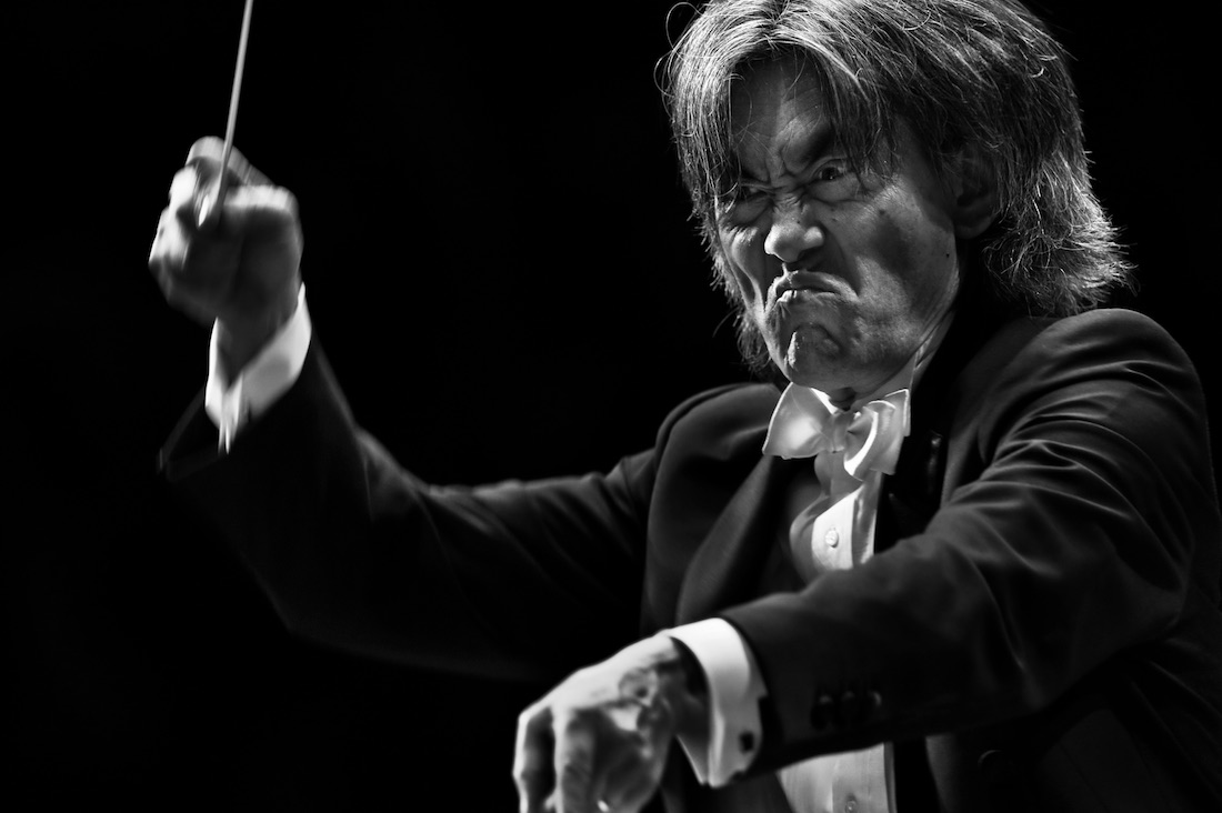 Richard Wagner's Valkyrie in close-ups by conductor Kent Nagano