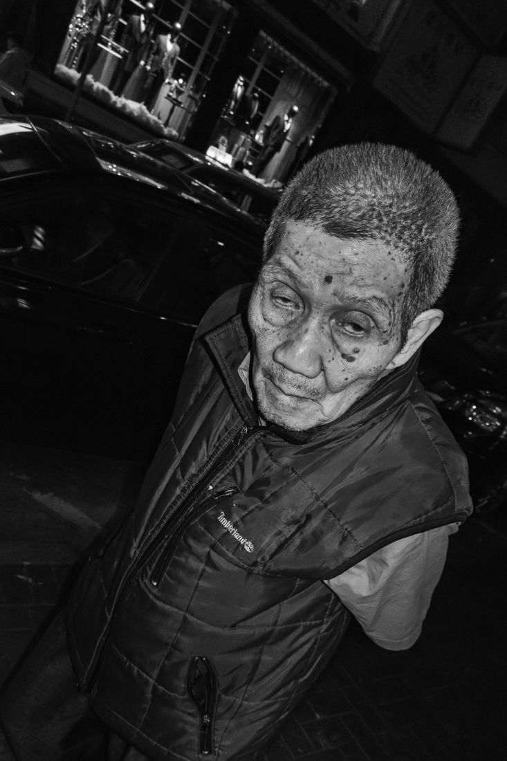 Face of the elderly