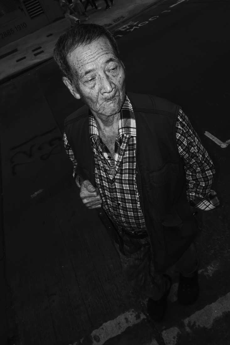 Face of the elderly