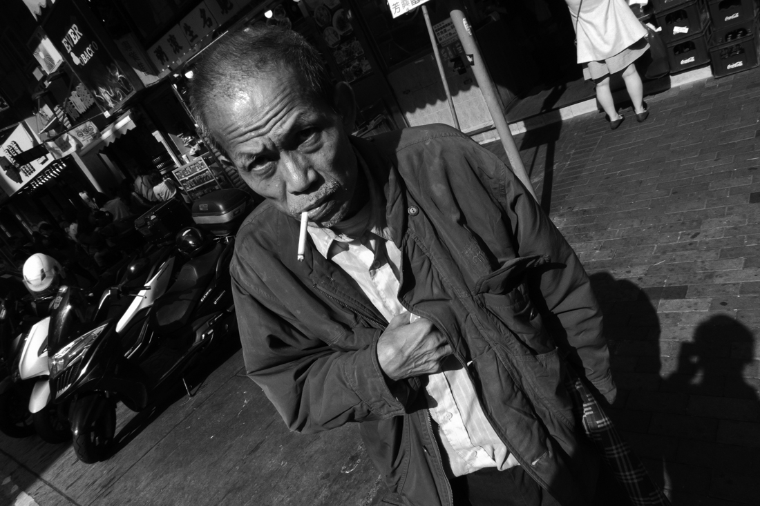 Face of the elderly