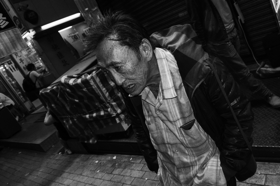 Face of the elderly