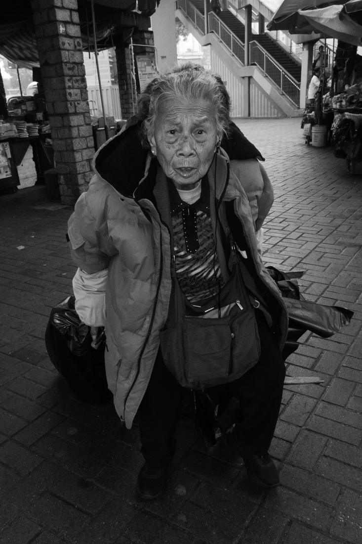 Face of the elderly