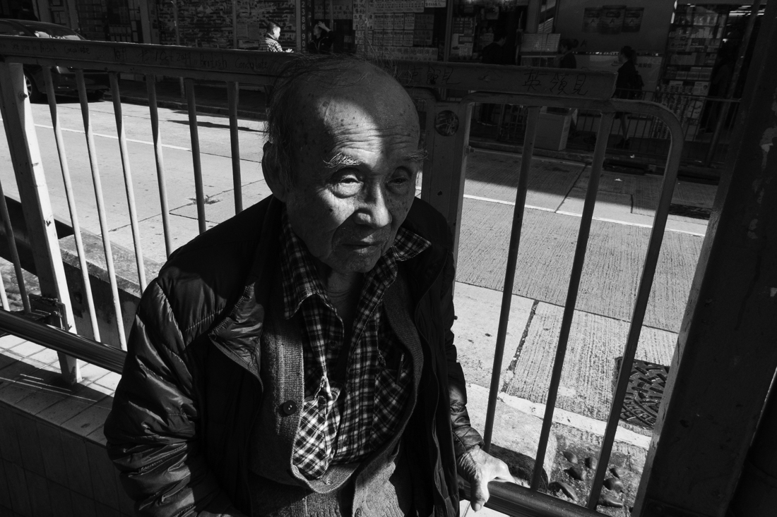 Face of the elderly