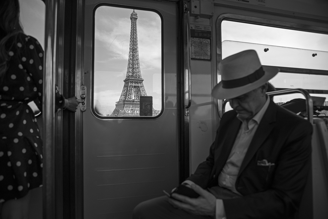 Paris from the Metro Line 6