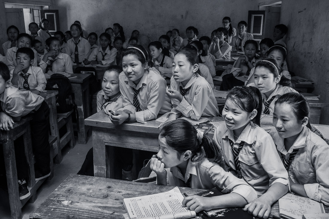 In the classroom