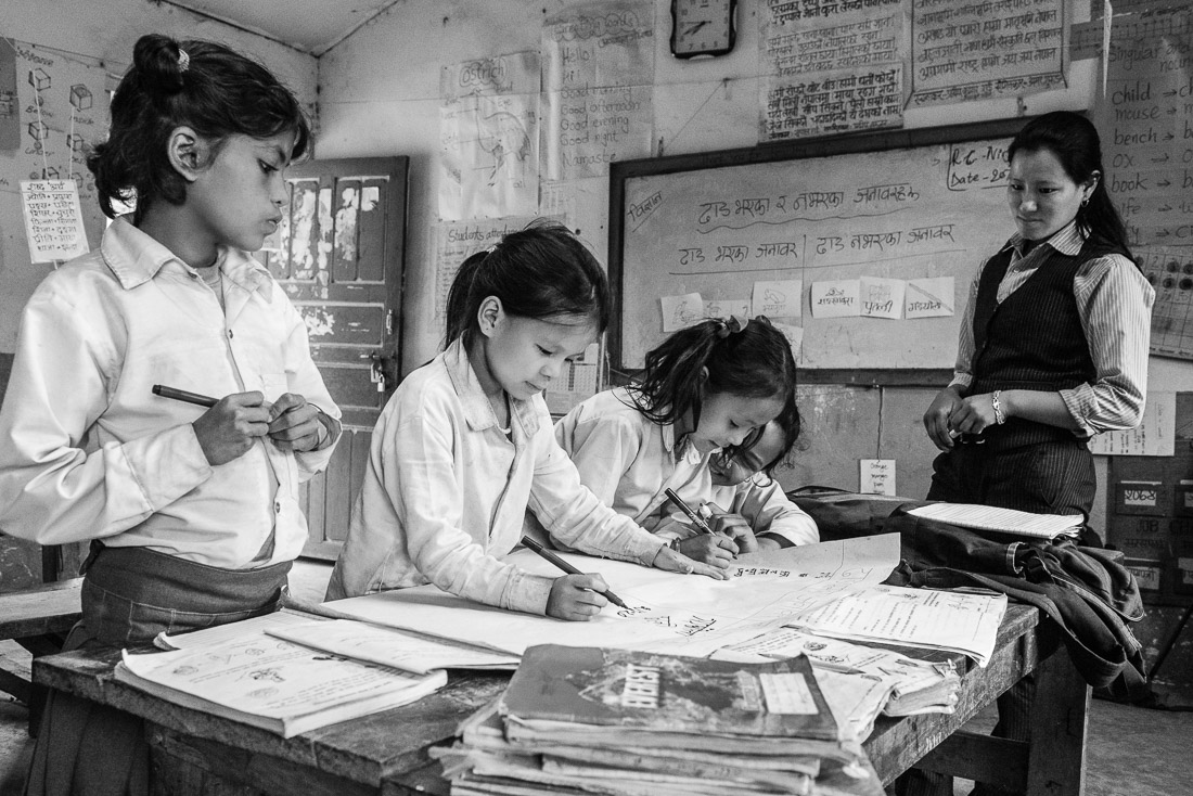In the classroom