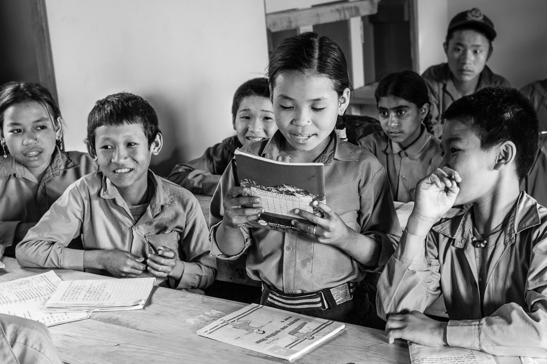 In the classroom