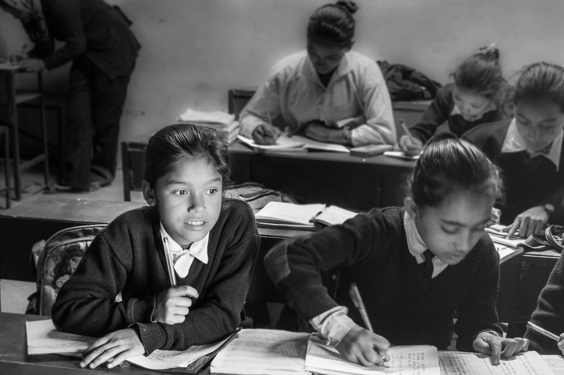 In the classroom