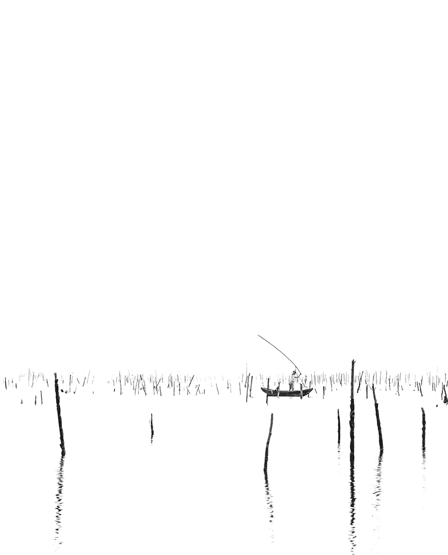The lone fisherman 
