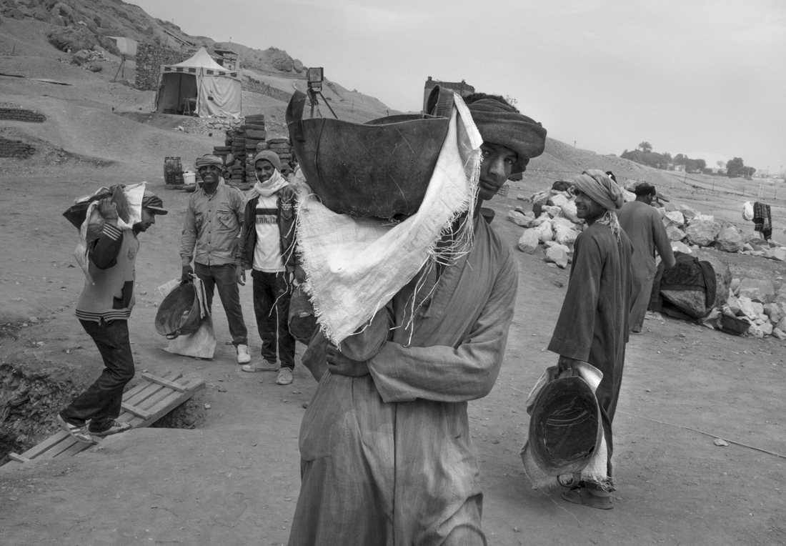 The workers of the archaeological campaigns in Egypt and their private life.