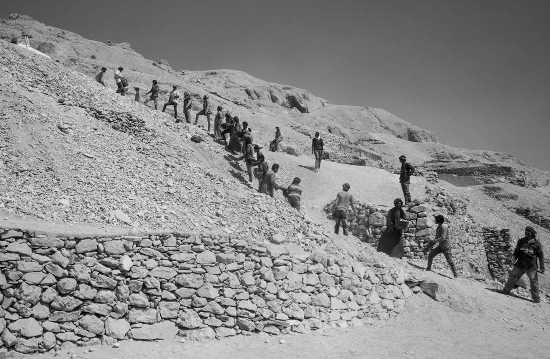The workers of the archaeological campaigns in Egypt and their private life.