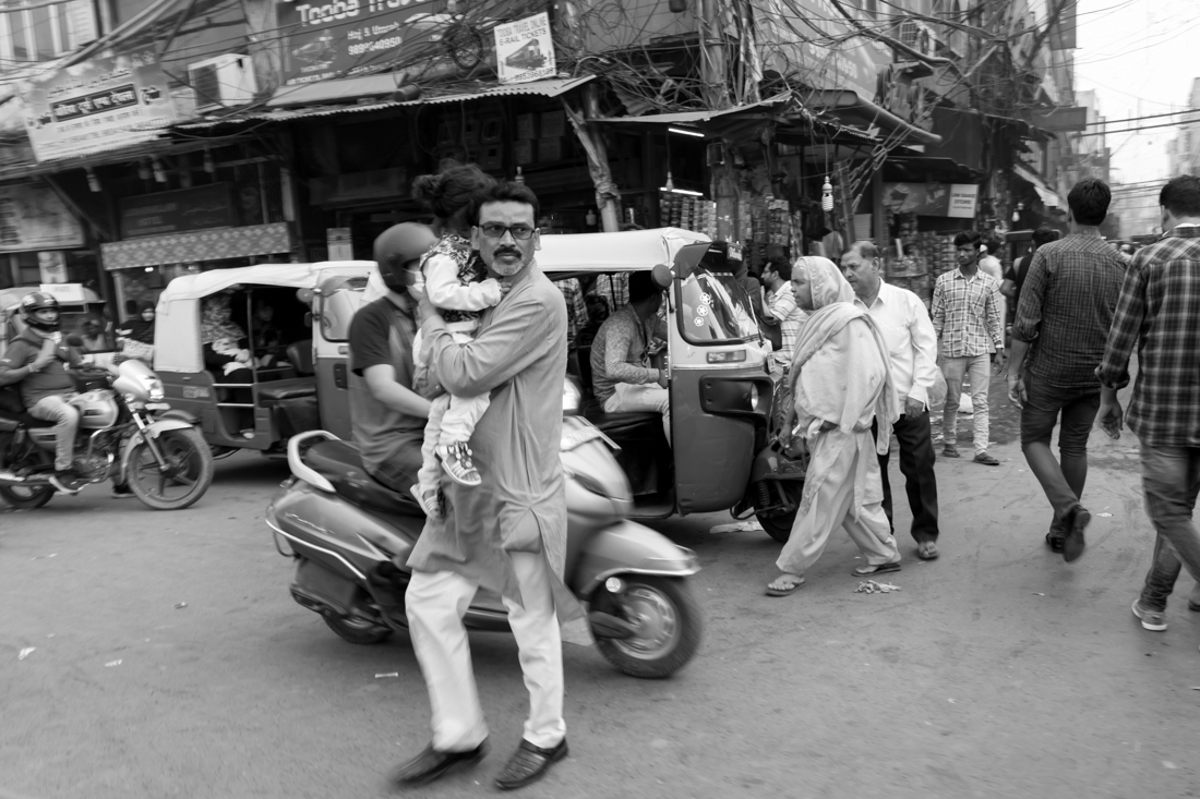 On the streets of India