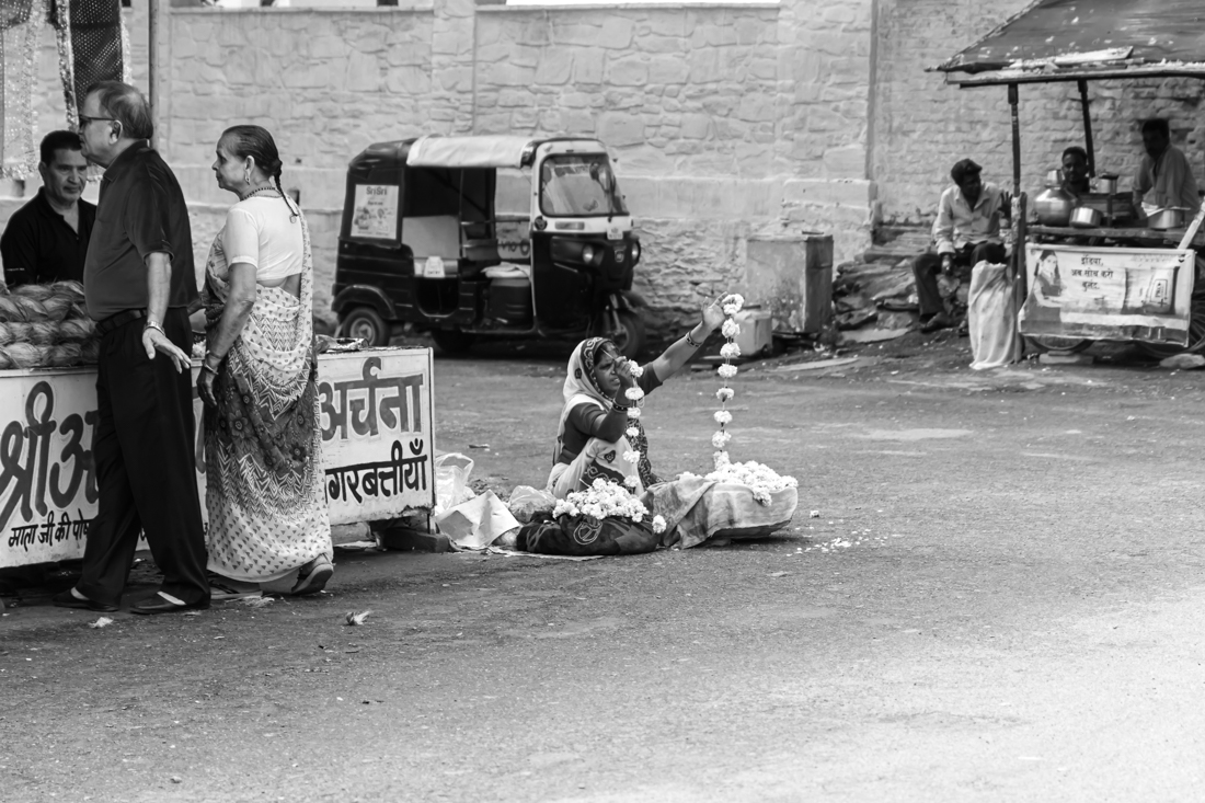 On the streets of India