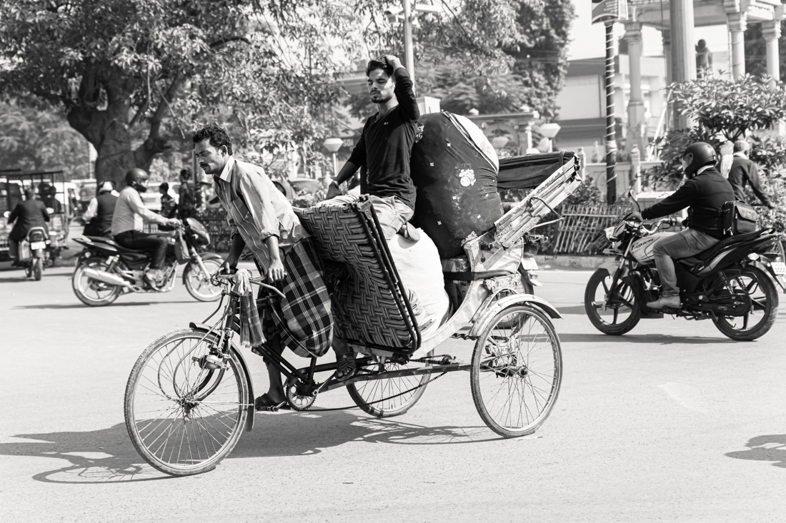On the streets of India