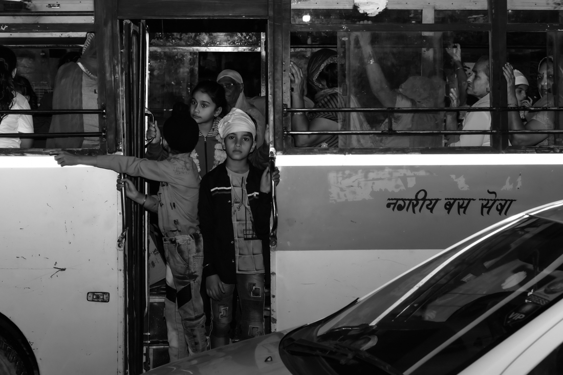 On the streets of India