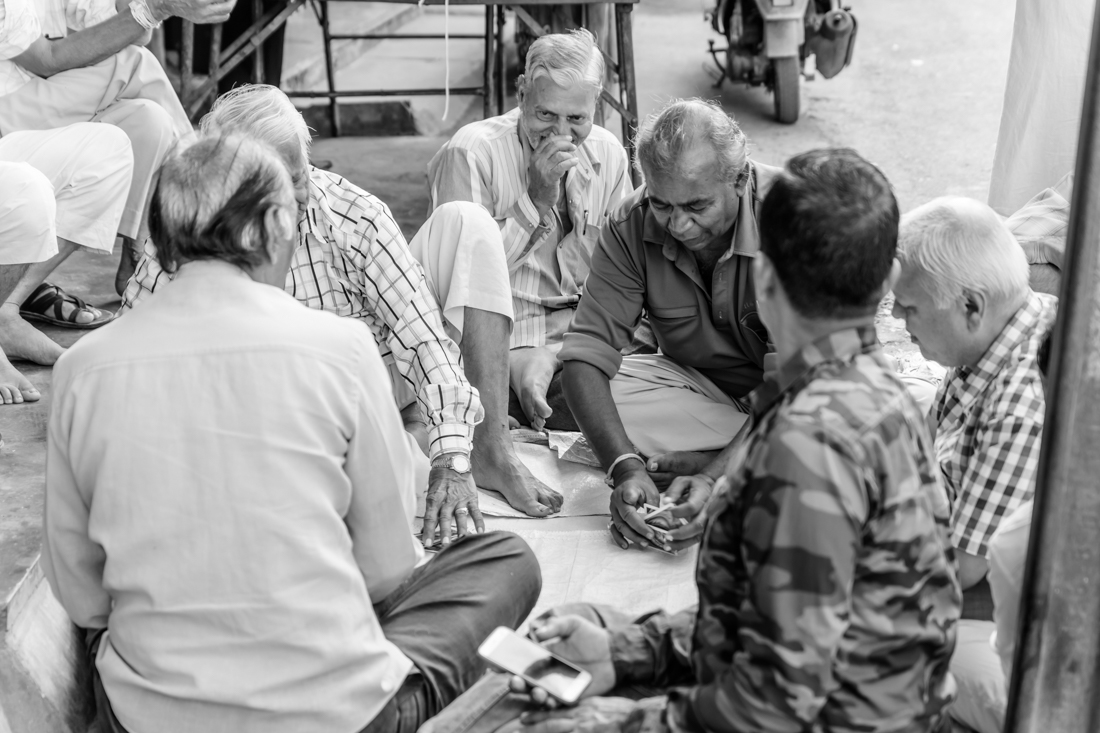 On the streets of India