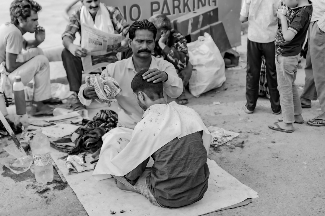 On the streets of India