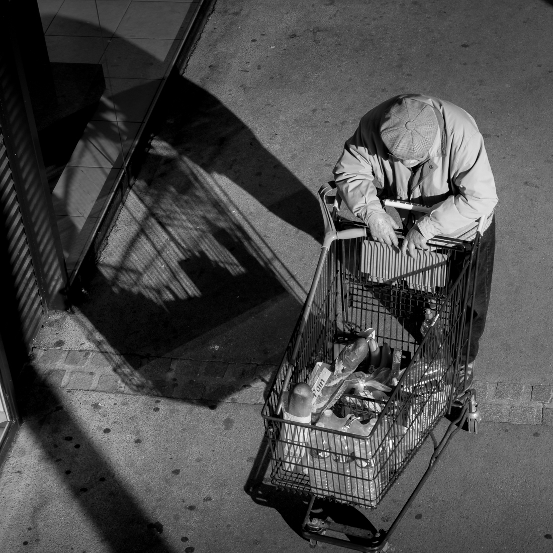 The shopper's shadow