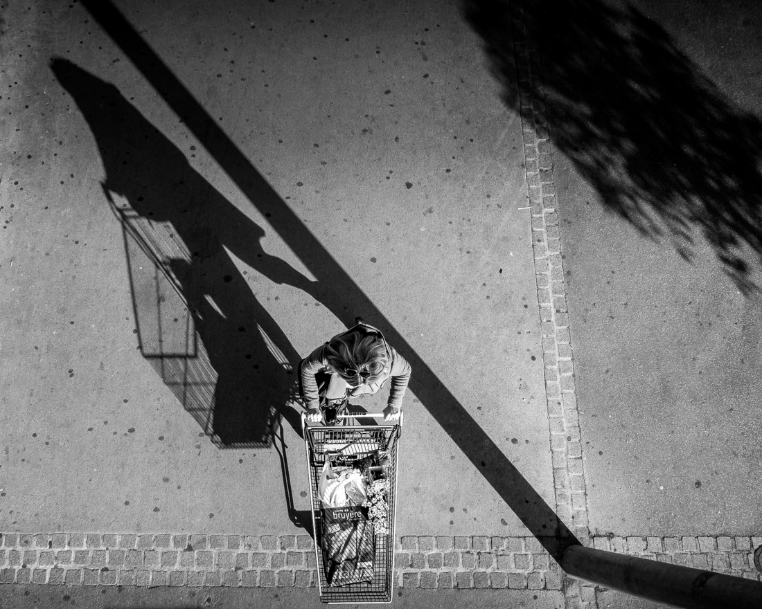 The shopper's shadow