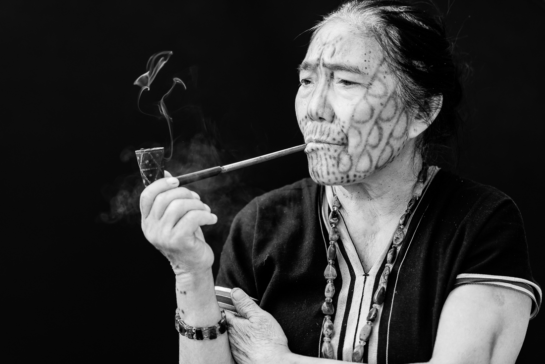 Tattooed Women of Chin