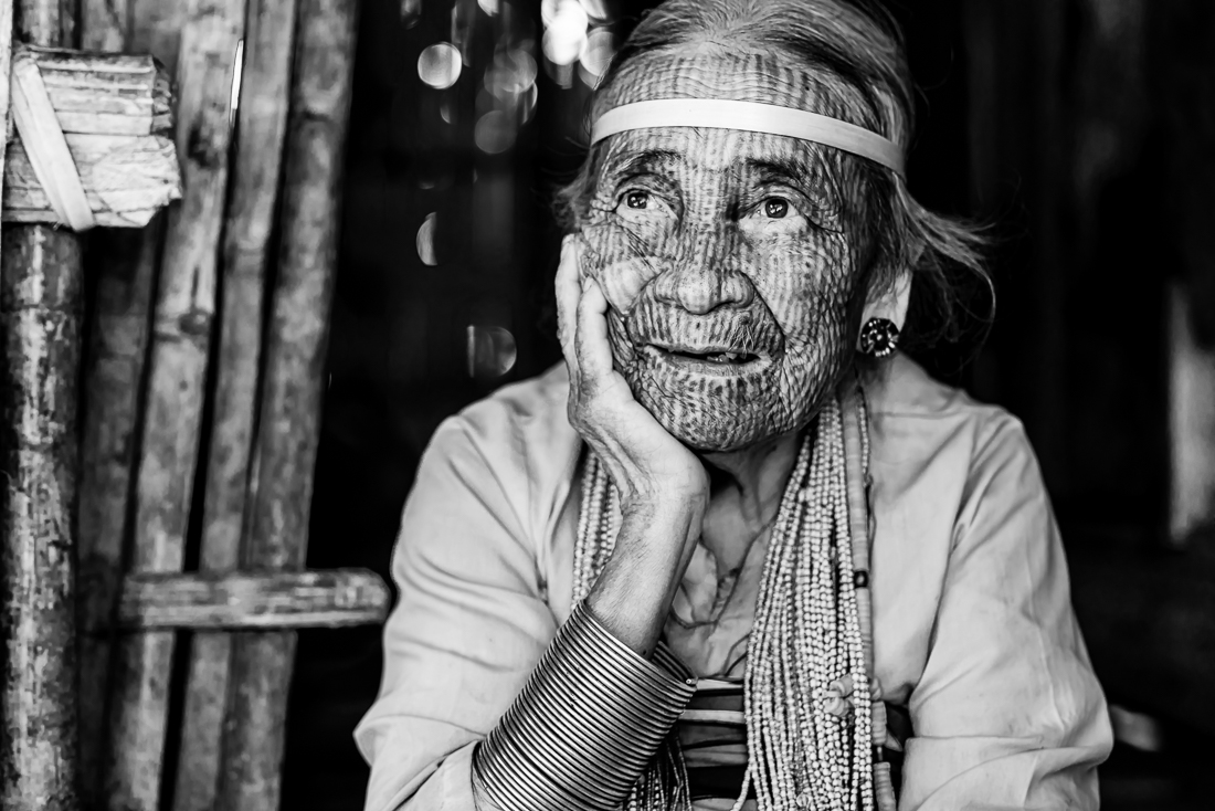 Tattooed Women of Chin