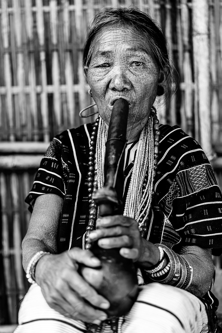 Tattooed Women of Chin