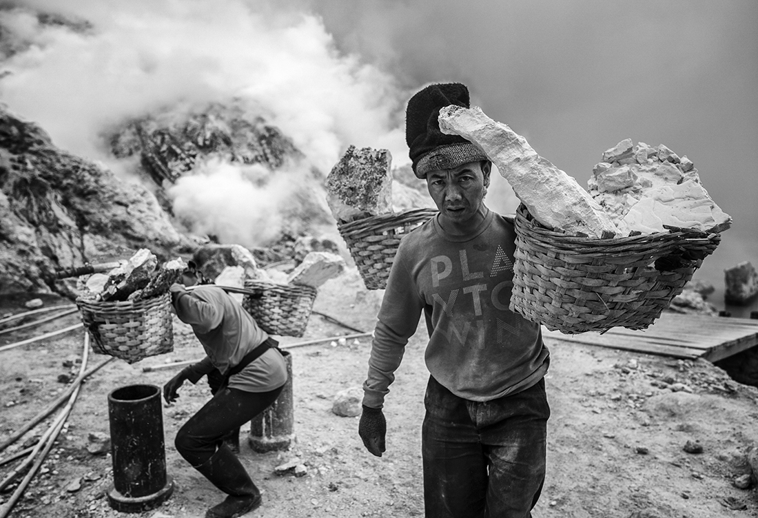 Kawah Ijen Workers.